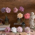 thumbnail image 1 of 6 Pcs Artificial Dahlias Flower, 11" Fake Silk Dahlia Bouquet with Stem for Wedding Bouquets, 1 of 8