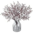 thumbnail image 1 of 6 Pcs Artificial Flowers Fake Babys Breath Bouquet Bulk Faux Gypsophila Flowers Real Touch Silk Flower for Home Office Kitchen Restaurant Centerpieces Wedding Table Party Decoration (White), 1 of 7