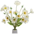 thumbnail image 1 of 6 Pcs Artificial Poppy Flowers Silk Poppies Flowers with Stems Flowers for Home Vase Bouquet Table Centerpiece Floral Arrangement Wedding Party Decorations, 1 of 7