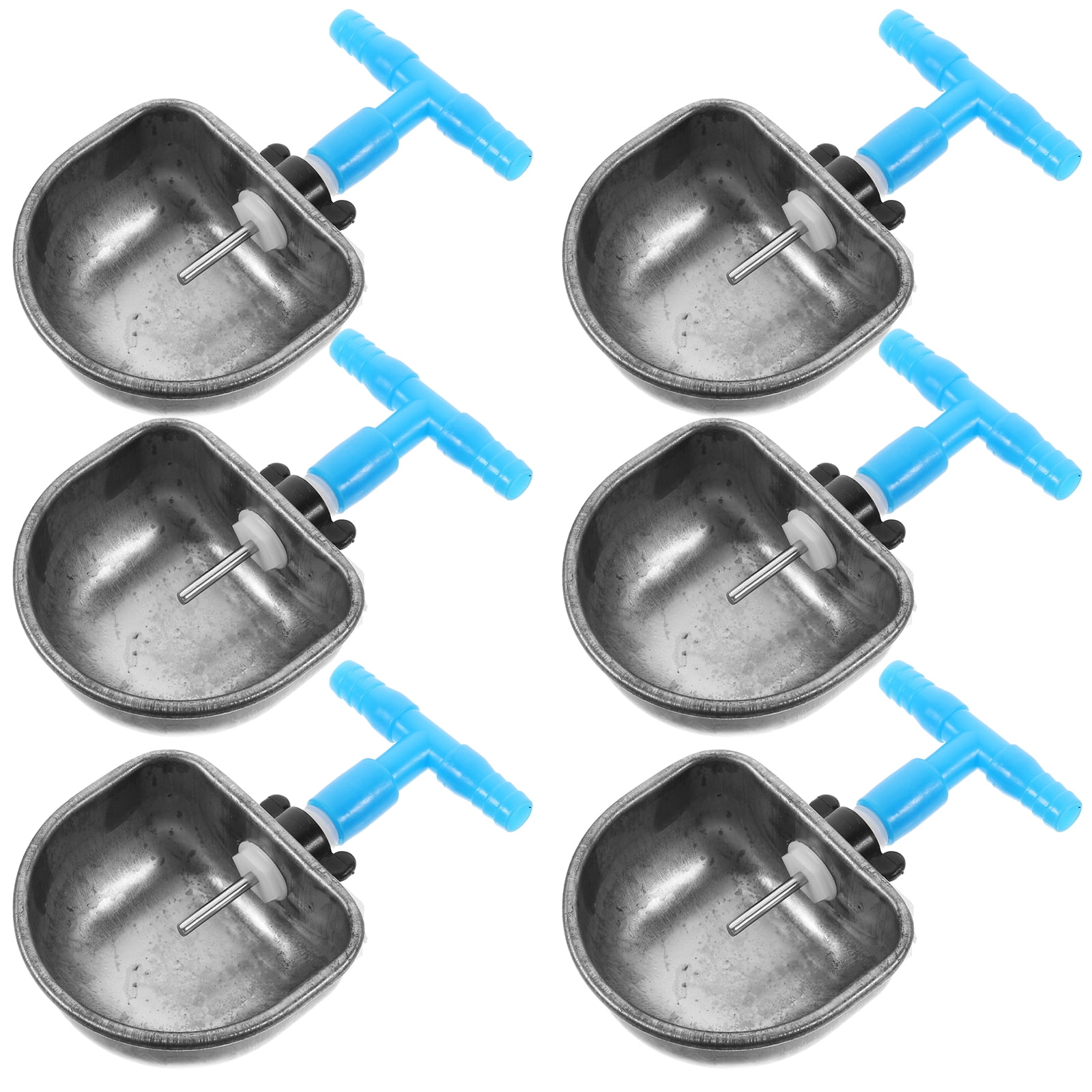 6 Pcs Automatic Water Fountain for Rabbits Pet Cage Dispenser Waterer