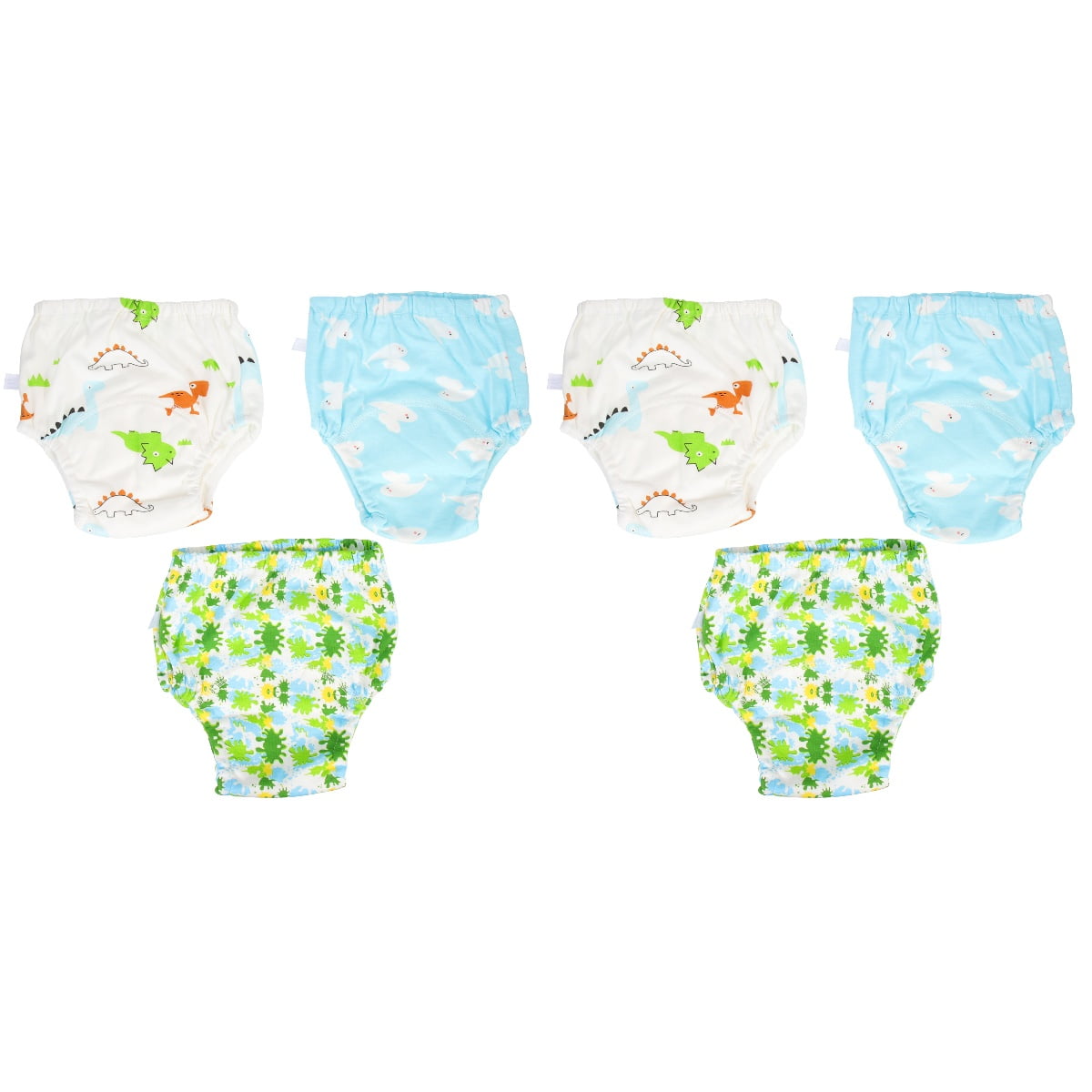 6 Pcs Baby Swimsuit Infant Swimming Diaper Pants Trunks Boys Bikini
