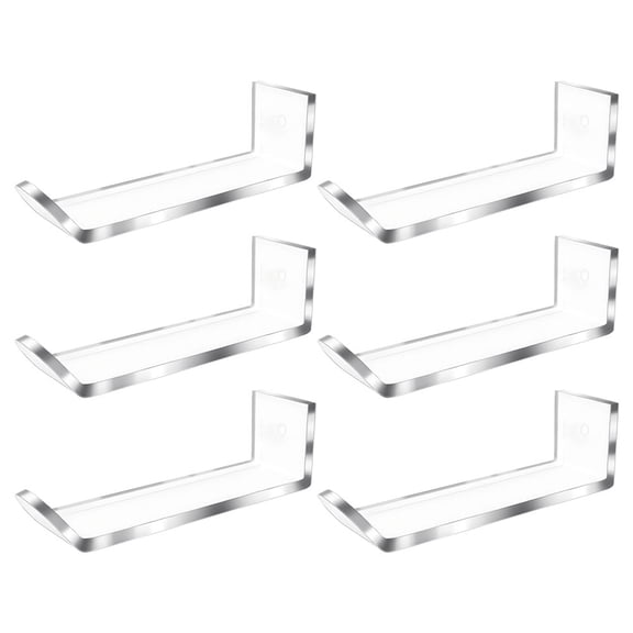 6 Pcs Baseball Cap Hanger Hat Rack Organizer Peg Hooks Caps Wall-mounted No Punching Holder Sticky Girl