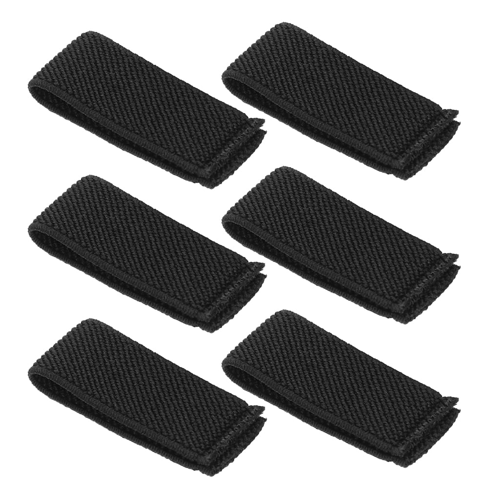 6 Pcs Belt Anchor Belts Backpack Strap Fixing Loop Keepers for Duty