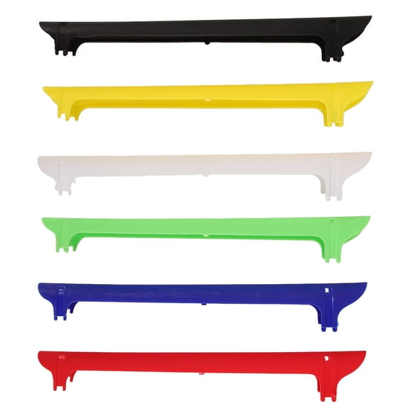 6 Pcs Bike Protector Chains Protective Cover Outdoor Rear Fork Plastic