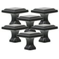 thumbnail image 1 of 6 Pcs Black Cabinet Knobs Dresser and Knobs Knobs for Drawers Cabinet Handle Kitchen Cabinet Hardware, 1 of 6