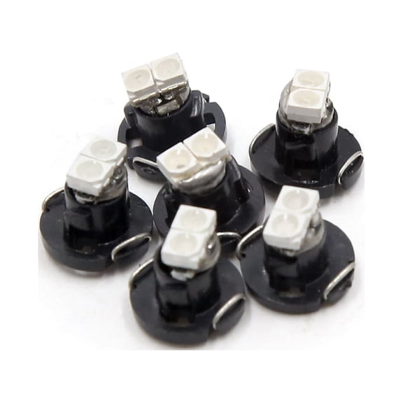 6 Pcs Blue 3020 Car T4.2  Dashboard Panel Light Lamp Bulb Interior