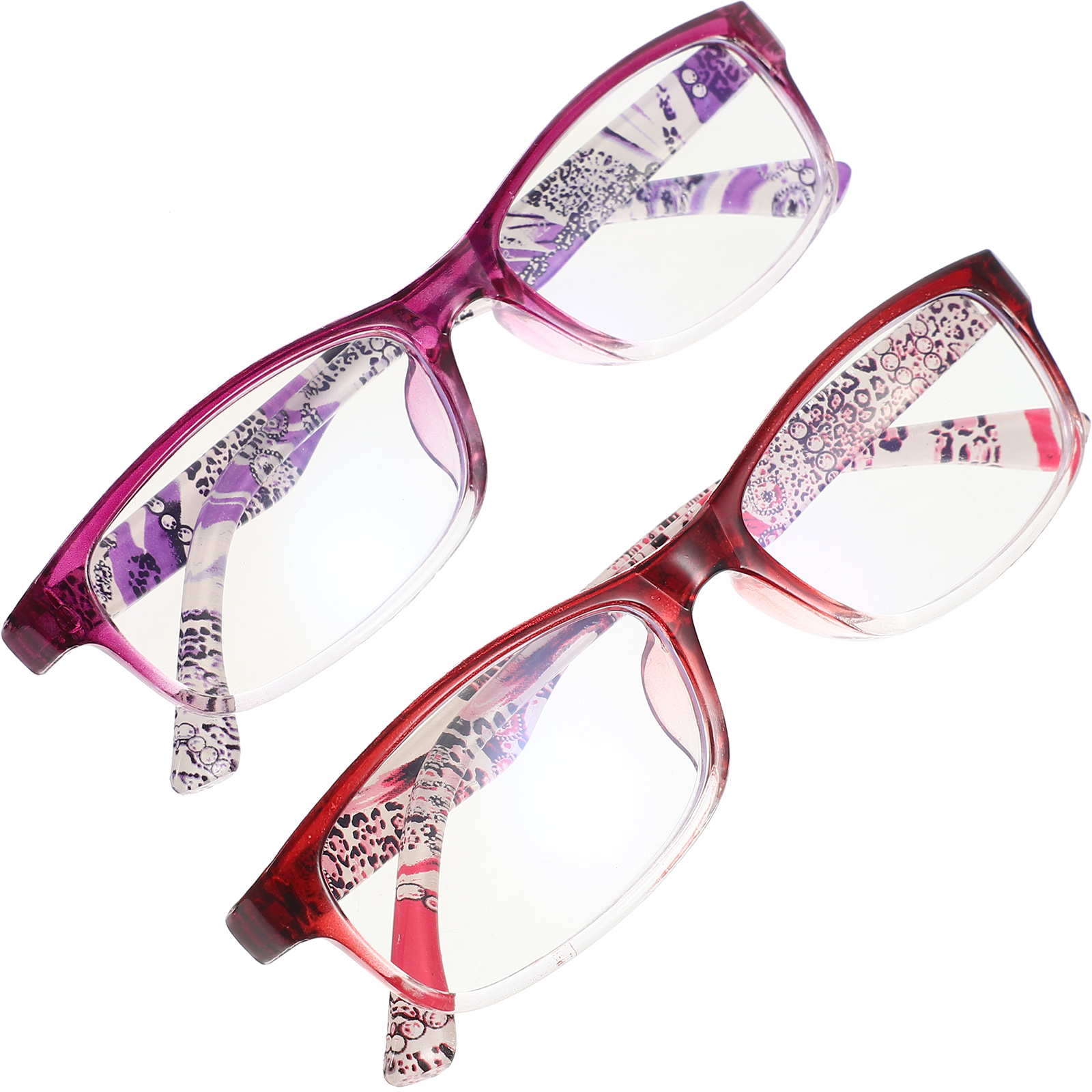 6 Pcs Blue Light Glasses for Woman Magnifying Reading Eyeglasses Tv