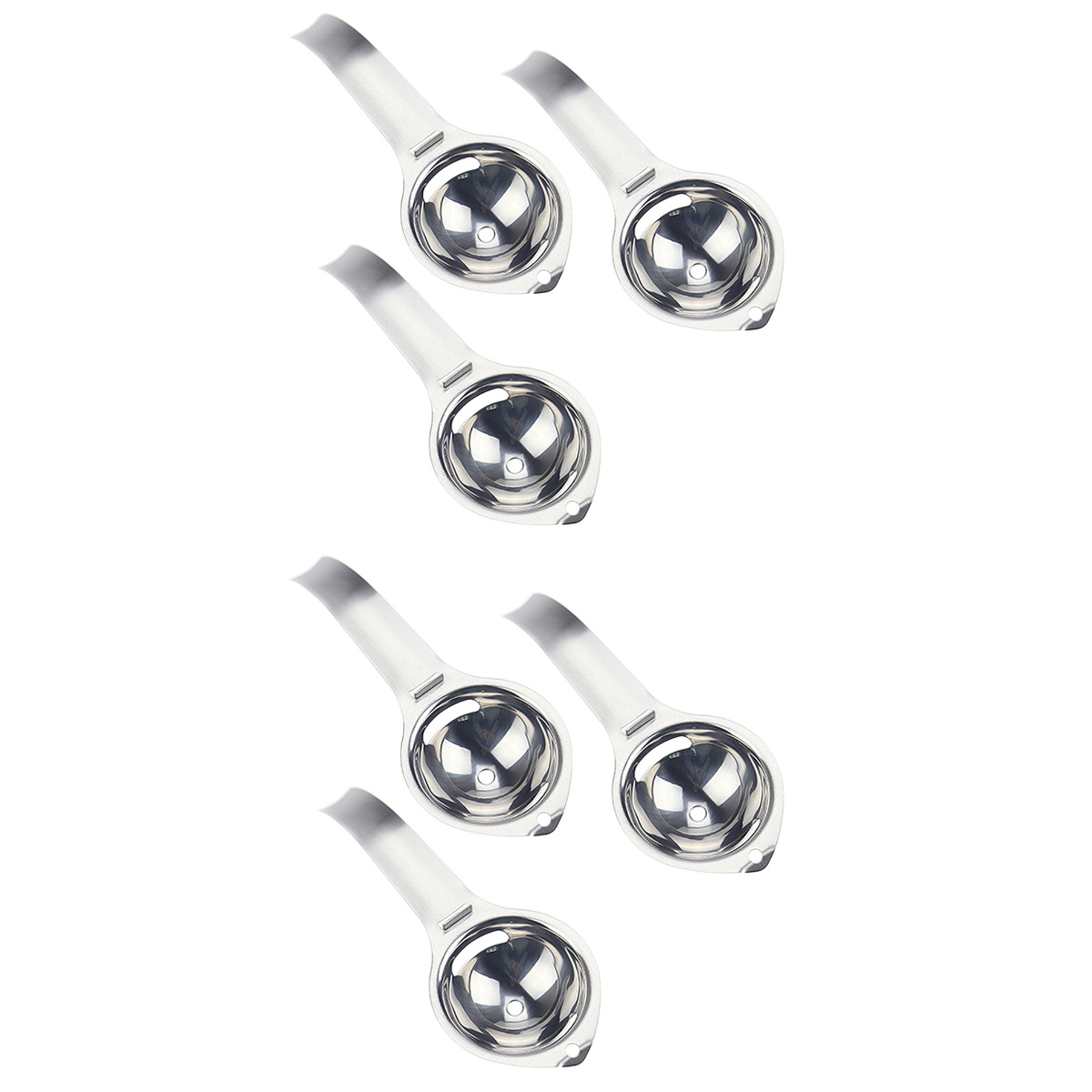 6 Pcs Bogeyman Egg Separator Yolk Extractor White