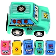 6 Pcs Boys Toys Childrens Fire Truck for Kids Car No Edges Convenient Inertial Model Miniature