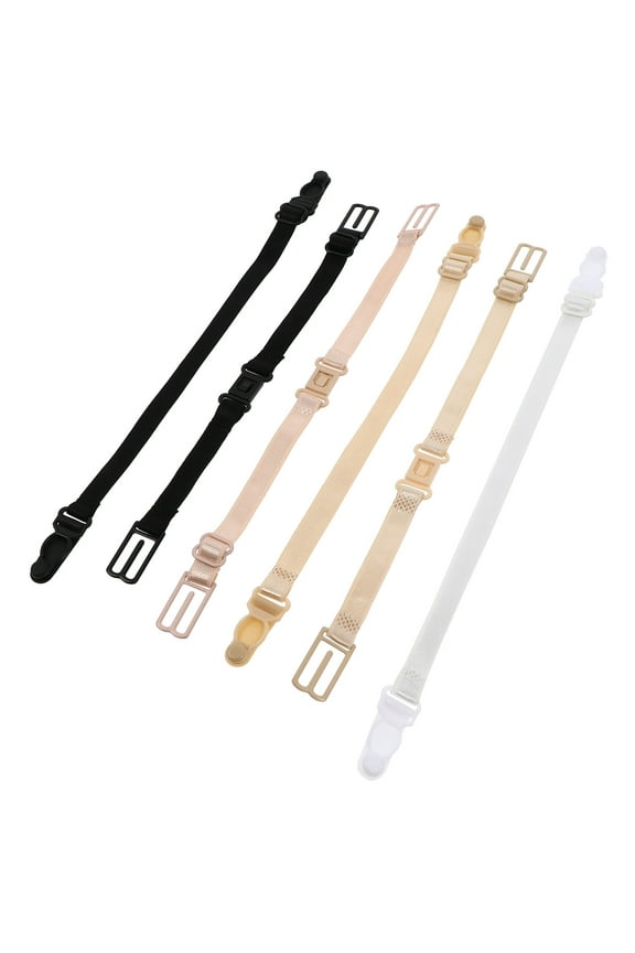 6 Pcs Bra Strap Tighteners Anti- Buckles for Underwear Support and Holders, Comfortable Fit for Women