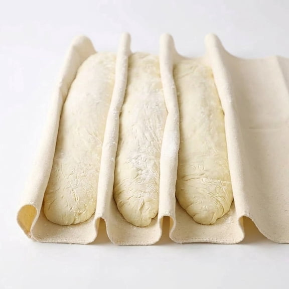 6 Pcs Bread Proofing Towels, 14x18.8 Inch Reusable Thick Tea Towels for Sourdough, Baguettes, Pastry & Loaves Baking