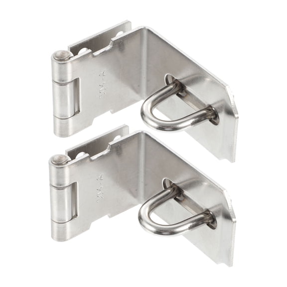 ifundom 6-Pack Stainless Steel Door Padlock Hasp for Home Security and Multi-Purpose Use