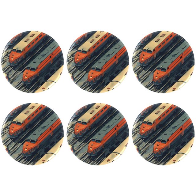 6 Pcs Button Pins, Brooch Lapel Pin, Enamel Pins Funny Badge Jewelry