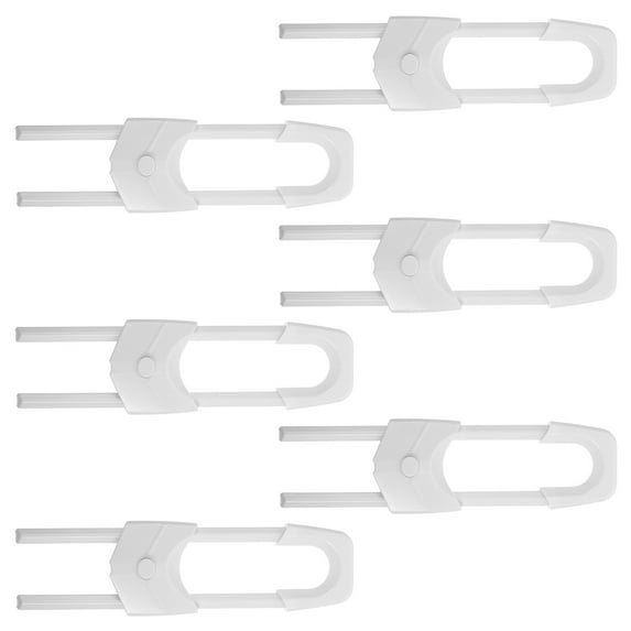6 Pcs Cabinet Lock Door Lock Child Proof Latches Refrigerator Locks Kitchen Cupboard Lock Child Locks Child Infant