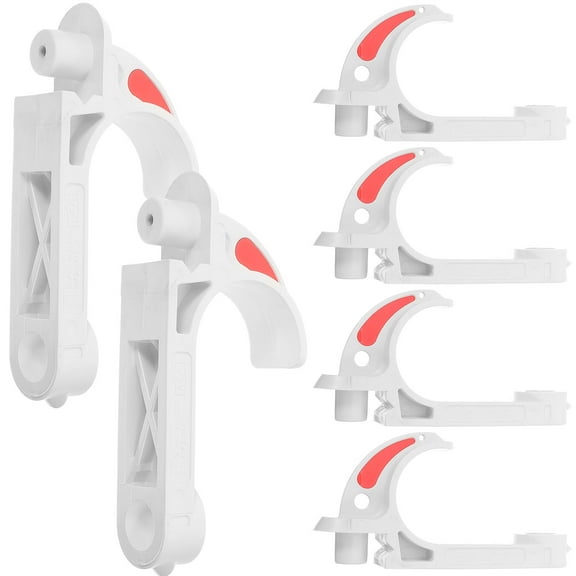 6 Pcs Cable Hook Clip Wire Clips for Cords Dedicated Ceiling Plastic