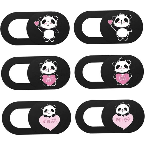 6 Pcs Camera Cover Computer Camera Computer Tablets Computadoras Web Camera Cover for PC Camera Cover Slide Blocker Lens Cap Camera Cover for Webcam Cover PC