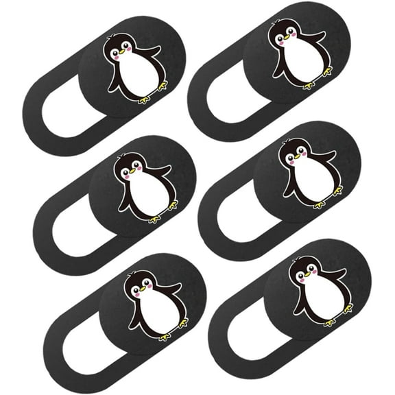 6 Pcs Camera Cover Computer Laptop Phone Camera Cover Phone Stickers Slide Laptop Camera Cover Slide Tablet Cam Cover Webcam Cover Slide for Computer Camera Cover for Laptop Black