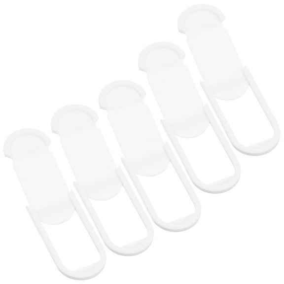 Webcam Privacy Cover Slider for Laptop Protection White ABS Material Pack of 6