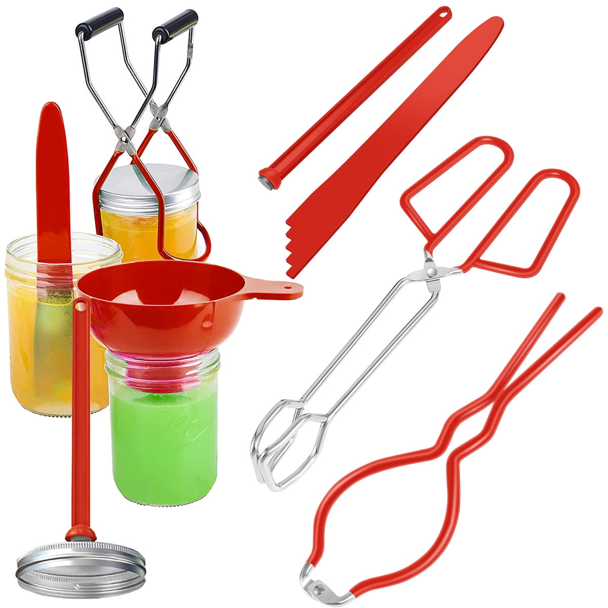 6 Pcs Canning Kit Home Canning Supplies for Beginner Include Canning