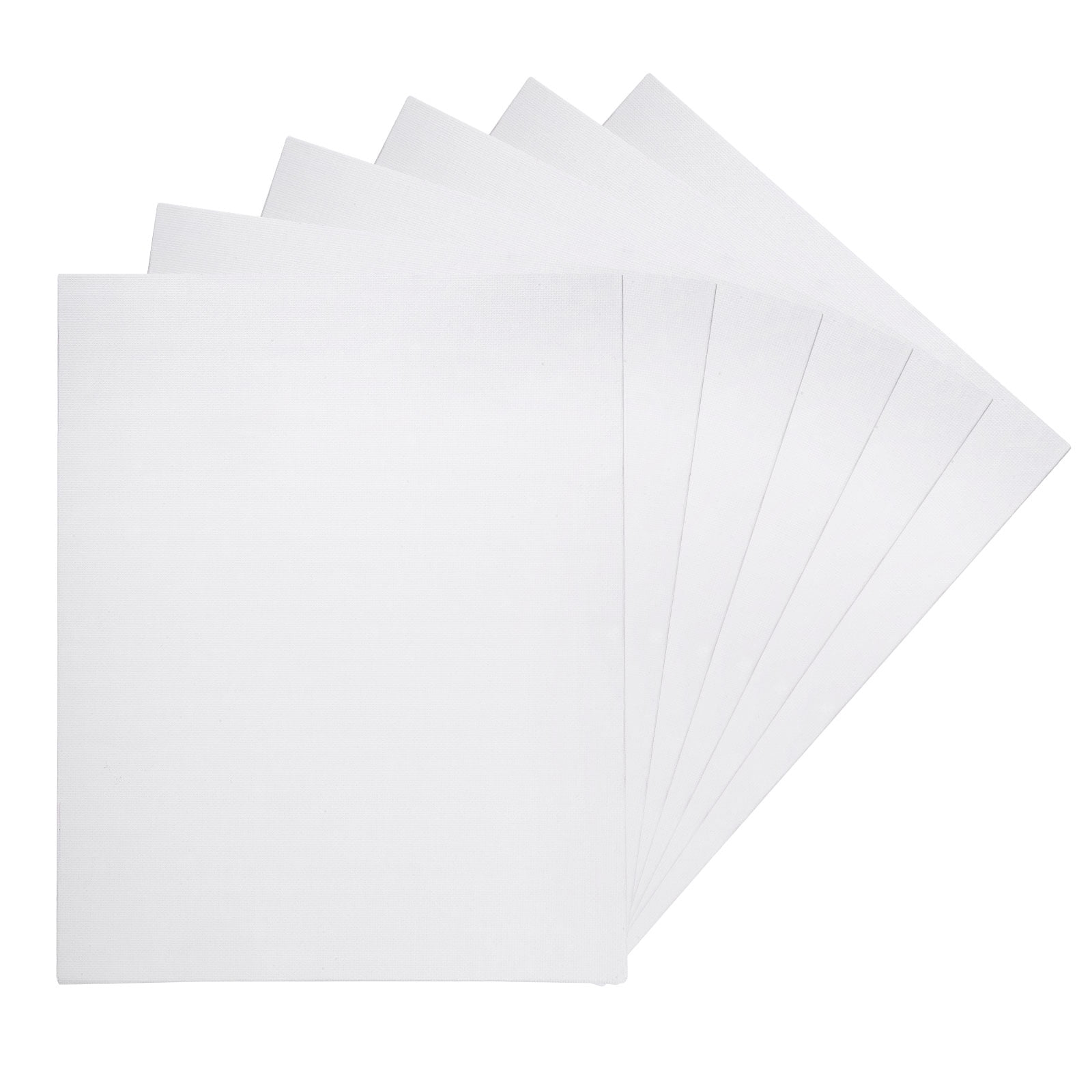 6 Pcs Canvas Boards for Painting, 8 x 10 Inch Blank Flat Canvas Panels Art Painting Supplies