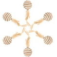thumbnail image 1 of 6 Pcs Cat Toy Ball Toys for Indoor Cats Kitten Plaything Interactive Playing Rope Paper, 1 of 6