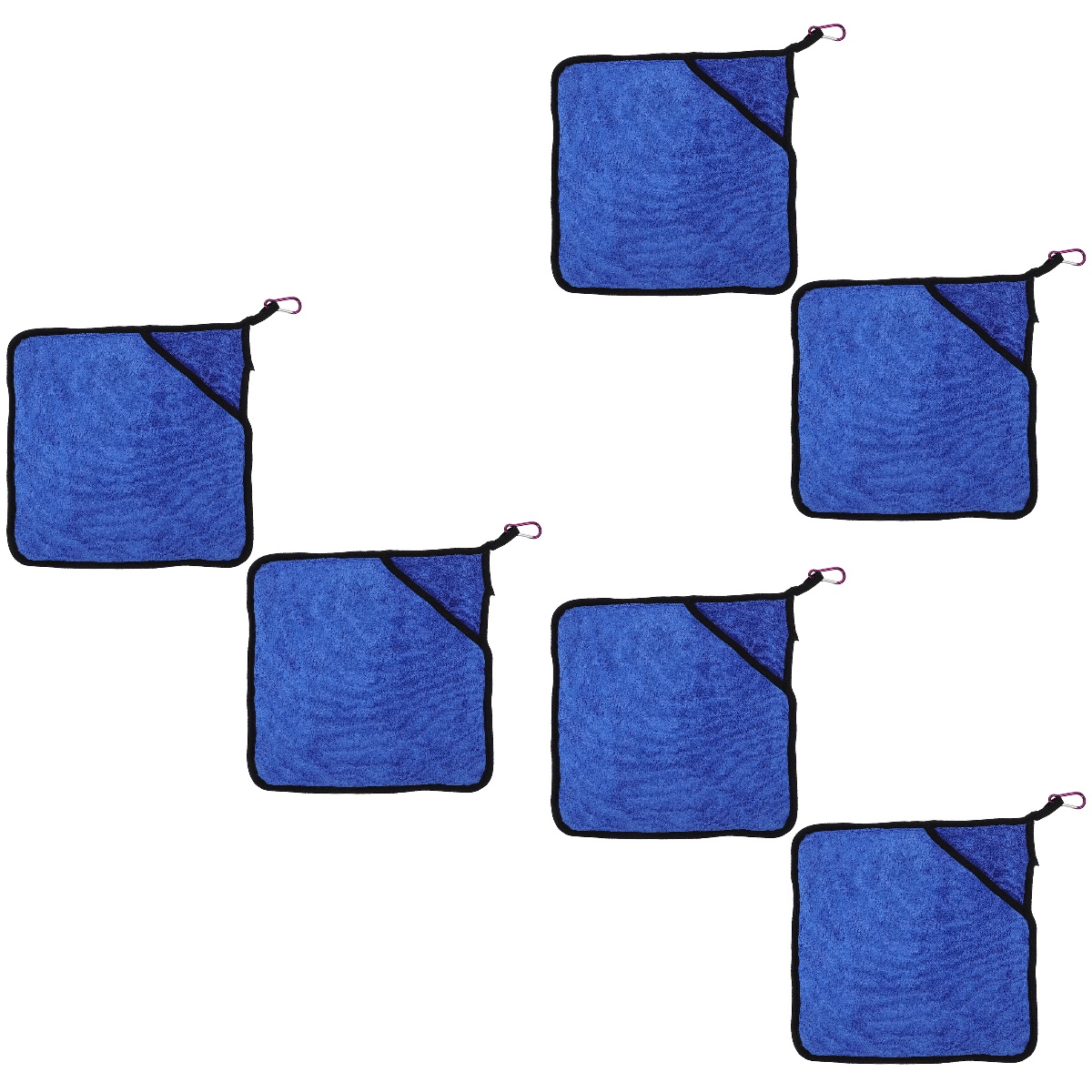 6 Pcs  Catch Fish Towel Outdoor Fishing Protective Towel Hand Puncture Proof Towel