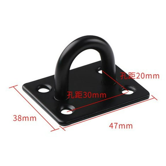 6 Pcs Ceiling Hooks Pad Eye Hooks Stainless Steel Hooks Hanging Hooks Heavy Duty Screw Mount Hooks For Plants Wreath