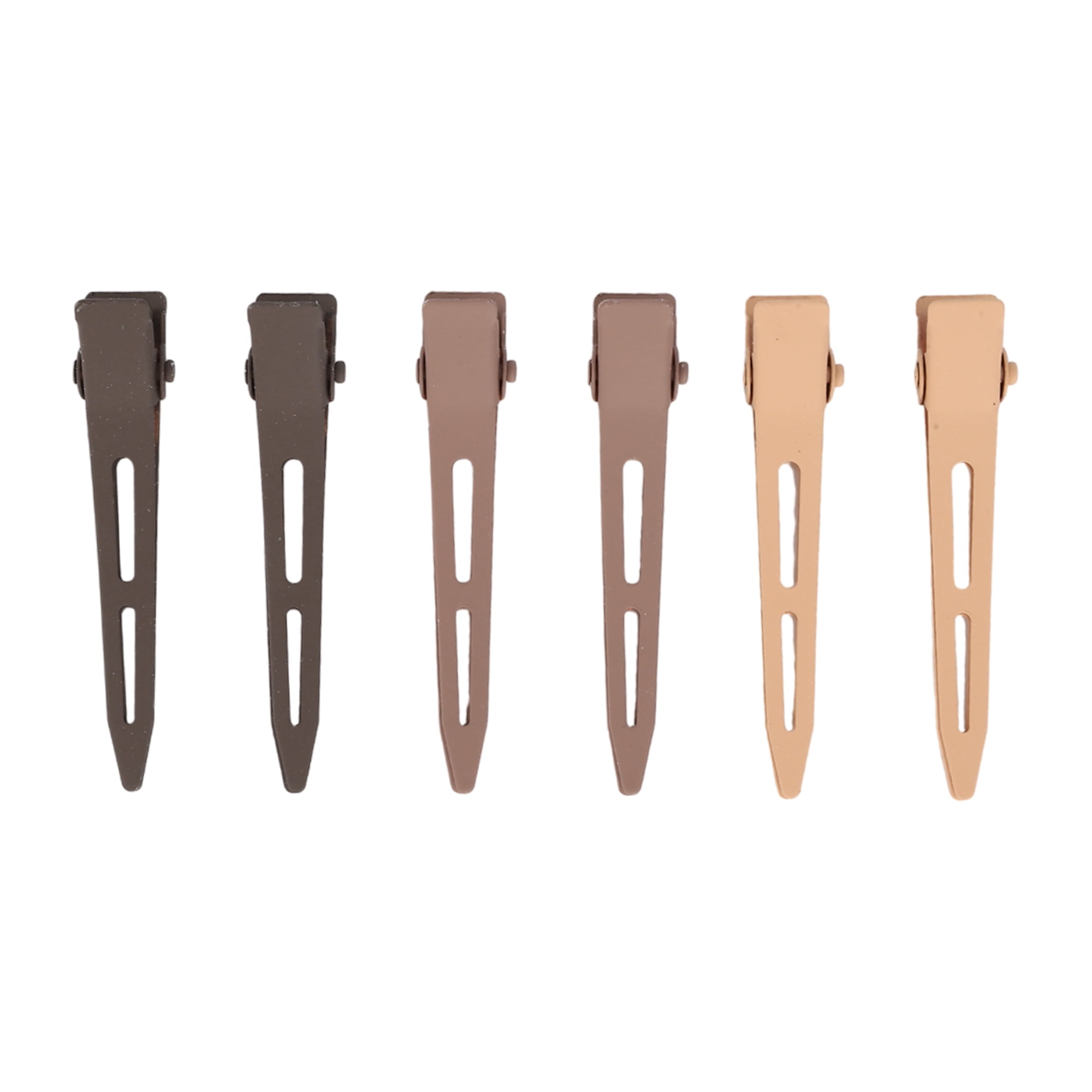 6 Pcs Classic Fashion Hair Clips Hairdo Clip for Girls 2.24"x0.39"x0.39