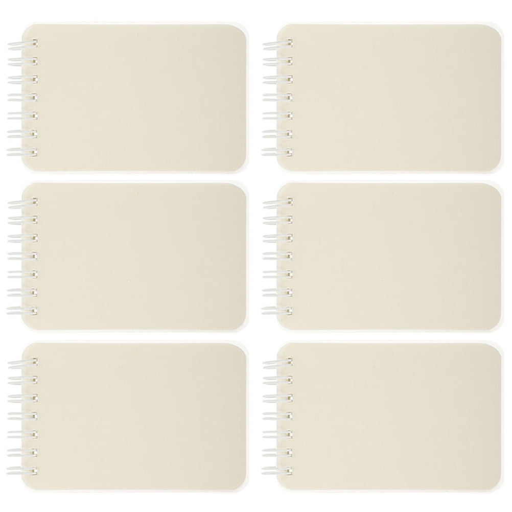 6 Pcs Coil Book Notebooks for Work Small Notebooks Bulk Student