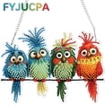 thumbnail image 1 of FYJUCPA Diamond Art Hanging Kit Bird DIY Diamond Art Painting Double Sided Diamond Art Craft Kit Painting Diamond Art Ornament for Living Room Bedroom, 1 of 11