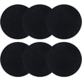 thumbnail image 1 of 6 Pcs Compost Bin Charcoal Filters,Black Activated Charcoal Filters,Indoor Kitchen Round Replacements Sheets,Compost Bucket Filter Cotton,Filter Cotton for Blocking Odor (Black), 1 of 8