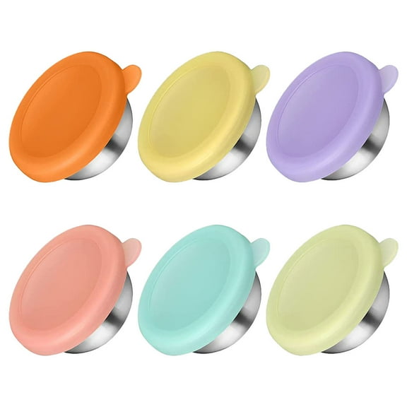 6 Pcs Condiment Container Salad Dressing Containers Sauce Cups Dish Dip For Lunches Small With Lids Travel