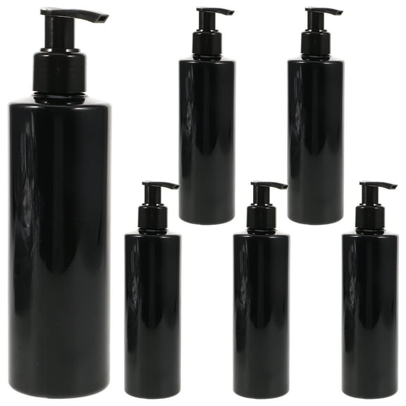 6 Pcs Conditioner Press Pump Bottle Cleaning Gel Dispensers Clear Soap Dispenser Sub Bottle for Soap Bottle Travel