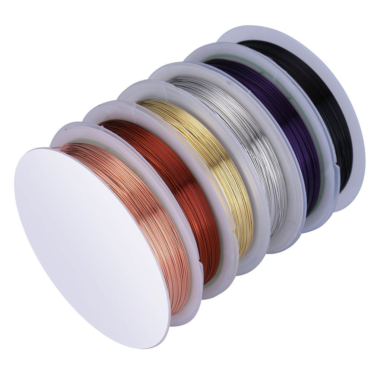 6 Pcs Copper Jewelry Beading Wire for Crafts Jewelry Making Supplies