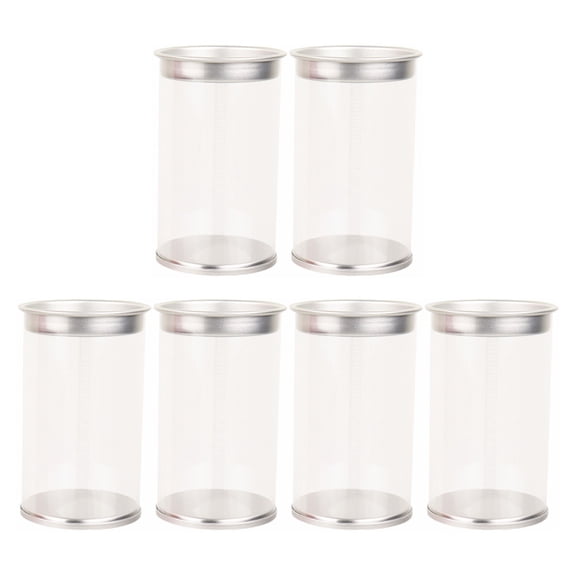 6 Pcs Drawer Makeup Puff Holder Sponge Beauty Egg Storage Box