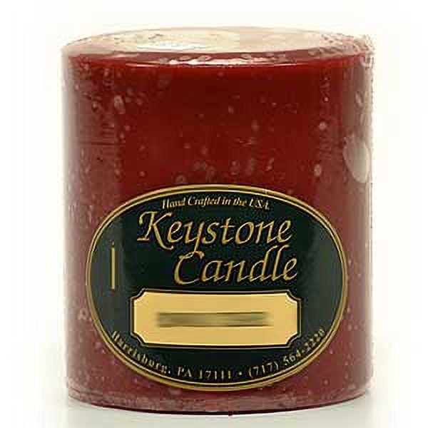 6 Pcs, Cranberry Chutney 3x3 Pillar Candles 3 in. diameterx3.25 in ...