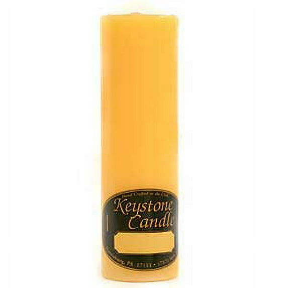 6 Pcs, Creamsicle 2x6 Pillar Candles 2 in. diameterx6.25 in. tall