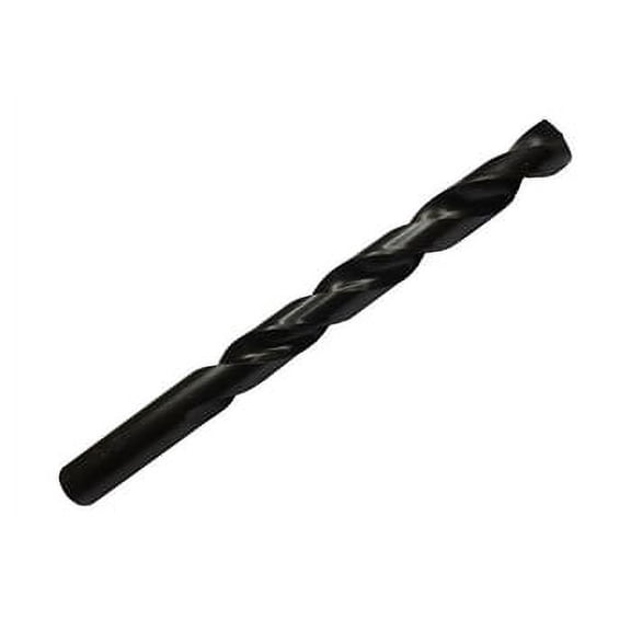 6 Pcs, "D" Hss Black Oxide Split Point Jobber Length Drill Bit, Qualtech, Dwdspd, Flute Length: 2-3/4"; Overall Length: 4"