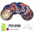 thumbnail image 1 of 6 Pcs DIY Football-Themed Diamond Art Coasters with Display Stand，Sparkling Rhinestone Craft Kits for Adults, Inspired Handmade Gift Idea, 1 of 5