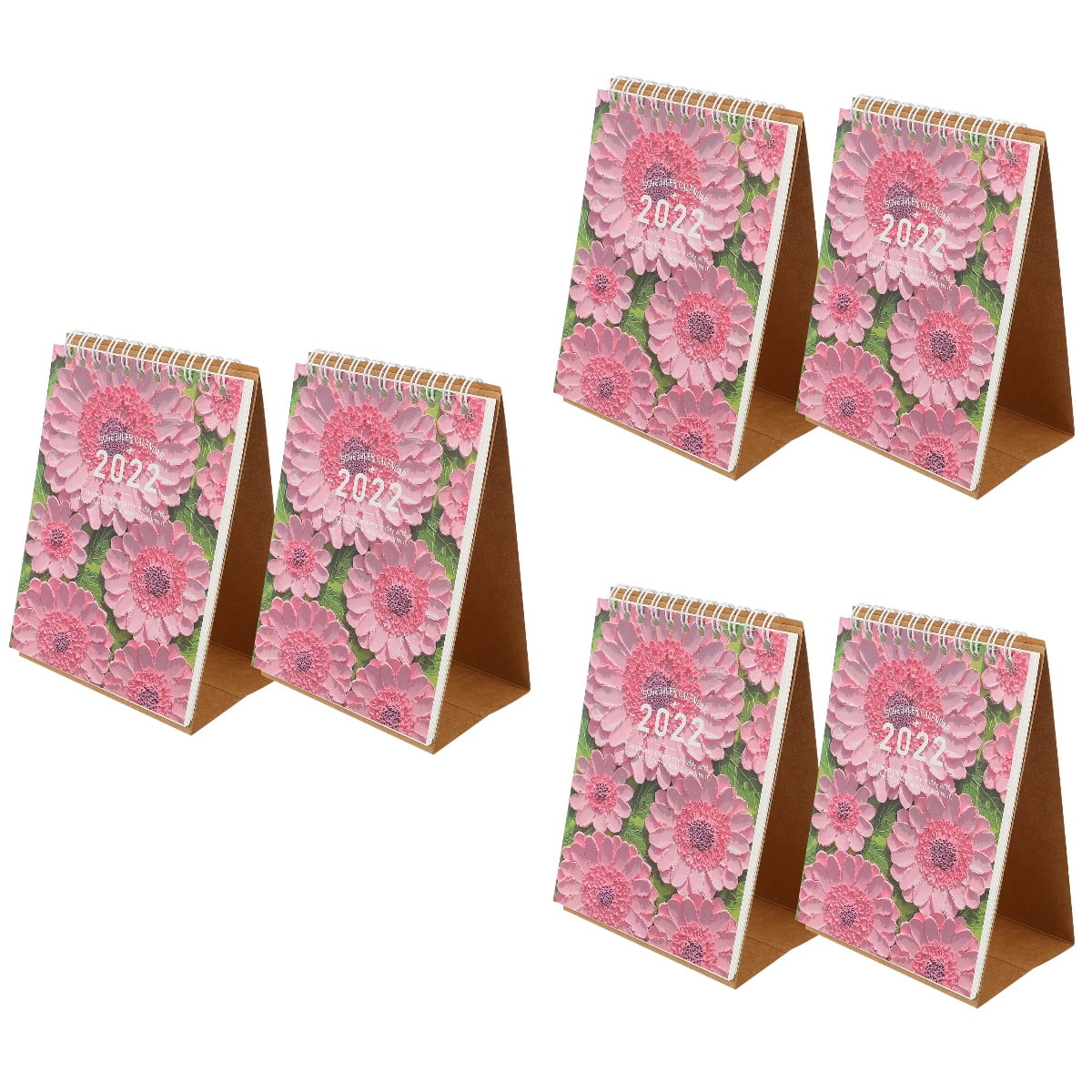 6 Pcs Desk Calendar Fold up Table Top Easels for Painting Paper 2022