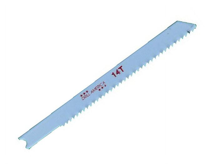 6 Pcs, Dms03-9218 18Tpi Jigsaw Blade - Universal Style, Dms03-9218, Finish: Uncoated (Bright);Cutting Direction: Right Hand