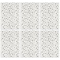 thumbnail image 1 of 6 Pcs Dog Paw Print Gray White Pattern Funny Kitchen Towels, Microfiber Dish Towels, Kitchen Tea Towels Set 18" X 26", 1 of 6