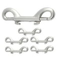 thumbnail image 1 of 6 Pcs Double Hook Snap Hooks for Pet Leash Door Latch Backpack Heavy Duty Metal, 1 of 6