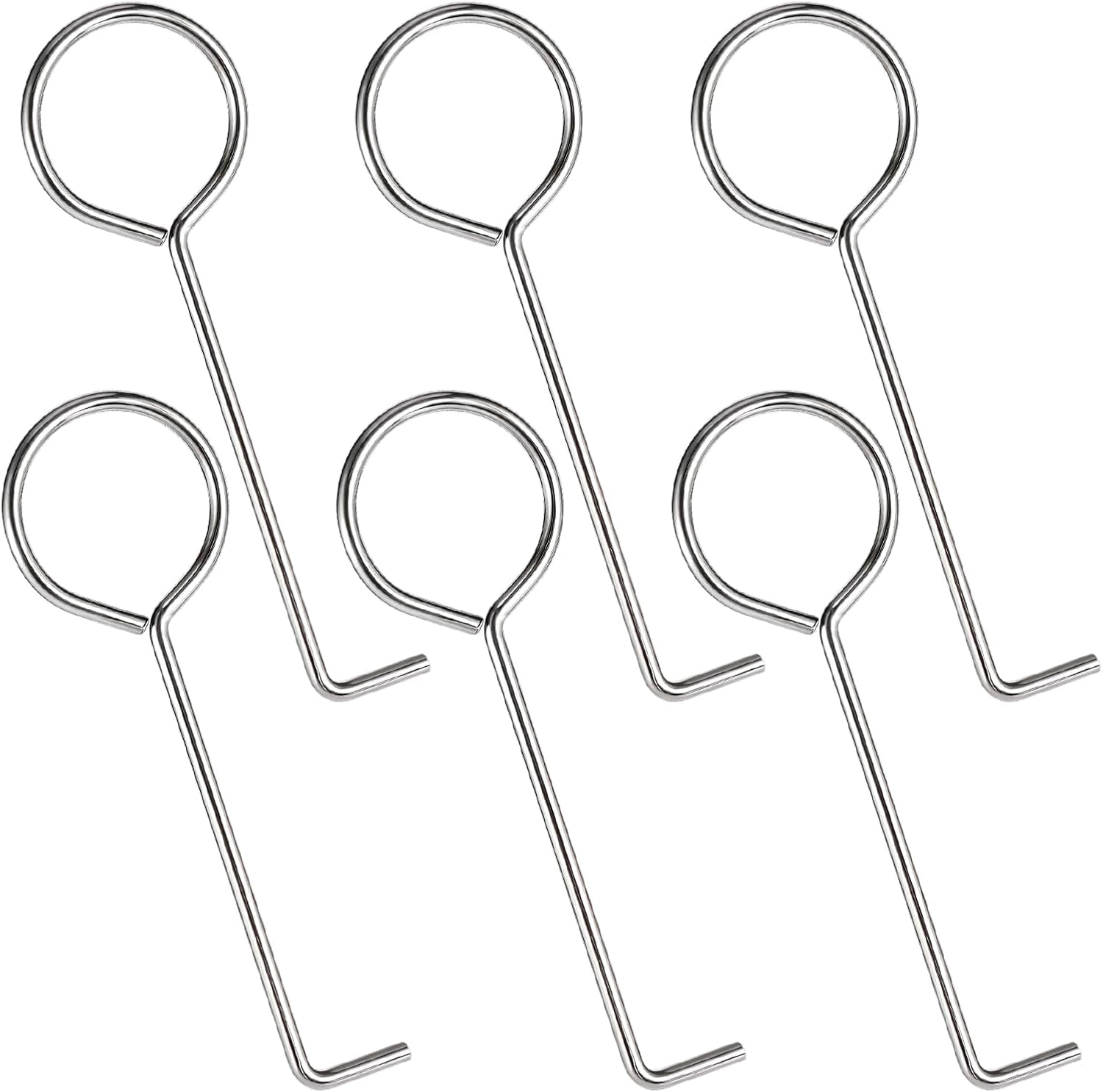 6 Pcs Drain Lifting Hooks, Stainless Steel Drain Hook Tub Drains ...