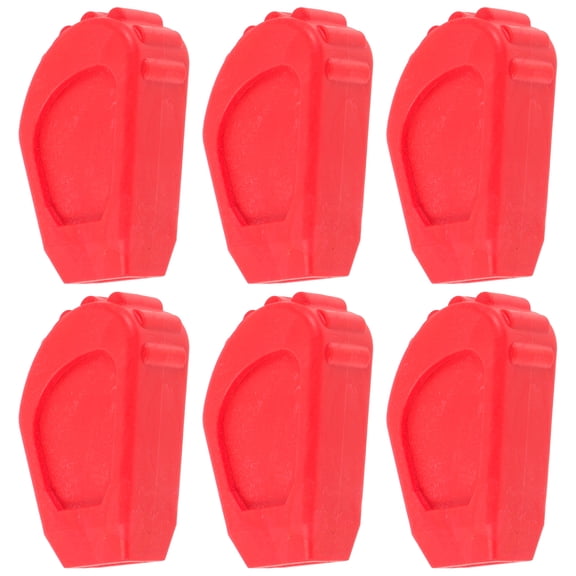 6 Pcs Drum Stool Leg Pad Rack Pads Practice Kit Stand Mats Rubber Replacement Feet