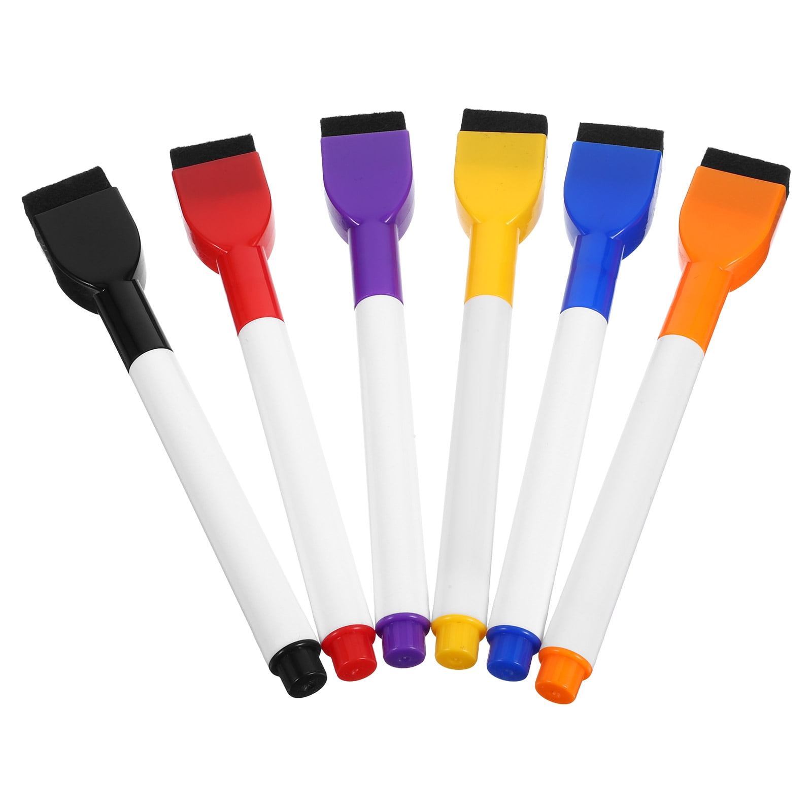 6pcs White Board Dry Erase Markers Fine Erase Markers Dry Erase Markers White Board Markers Dray Erase Whiteboard Markers