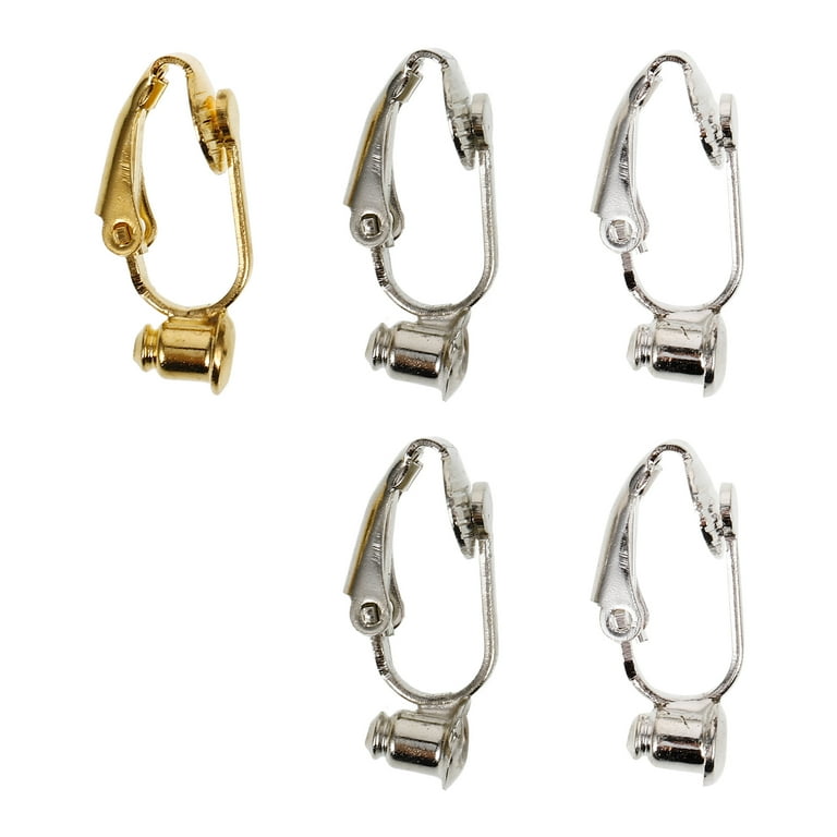 Pcs Earring Accessories Ear Clip Earring Adapters Clip on