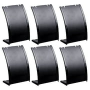 6 Pcs Earring Holder Necklace Display Stand Stands for Selling Jewelry Shelf Counter