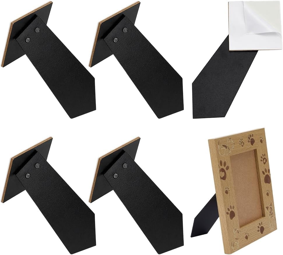 6 Pcs Easel Back Picture Frame 7.7x3.9x0.29inch MDF Photo Frame Stand ...
