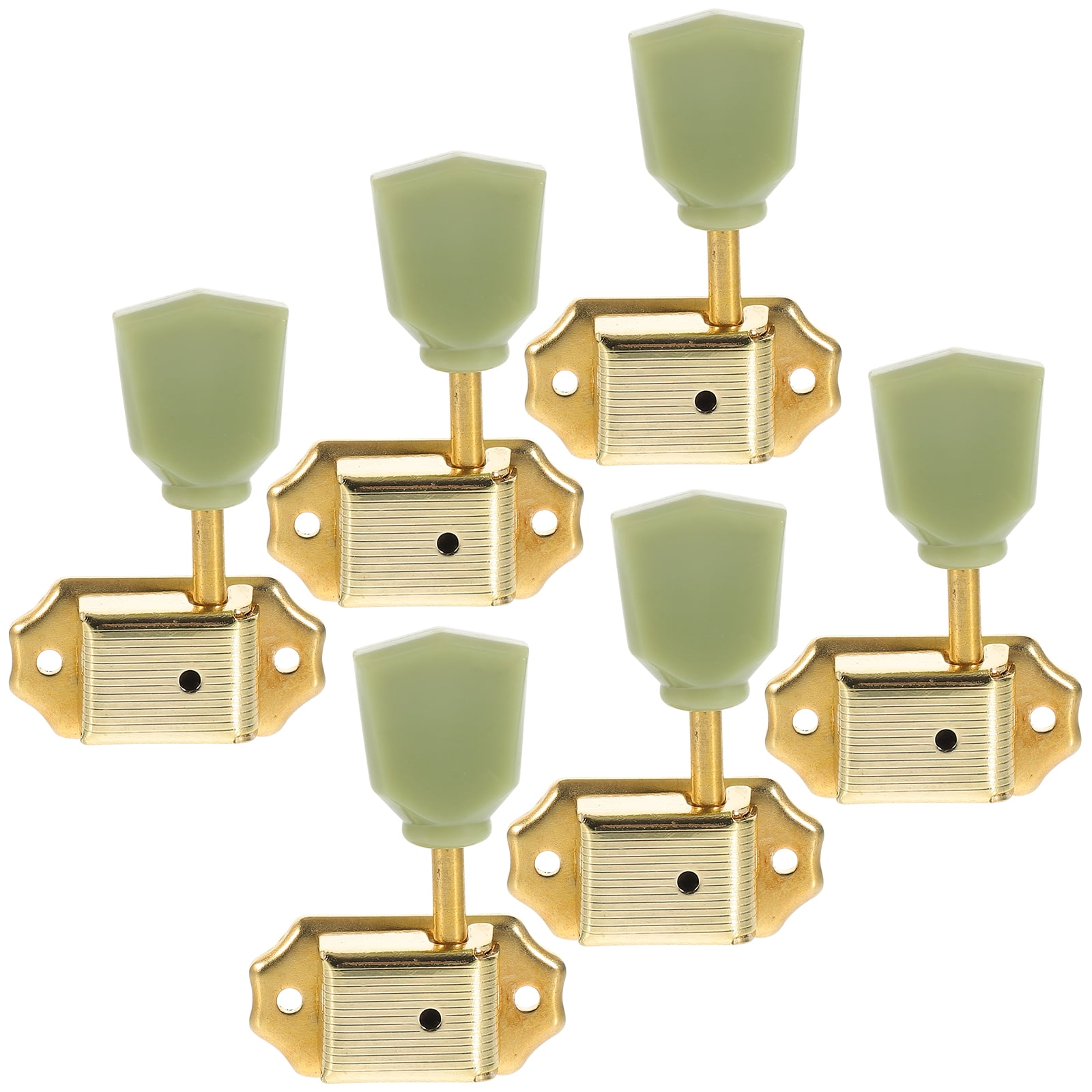 6 Pcs Electric Guitar Buttons Guitars Classical Tuners Tuning Peg